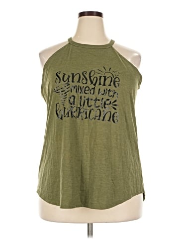 District. Sleeveless T-Shirt (view 1)