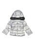Crazy 8 100% Polyester Metallic Silver Snow Jacket Size 4T - photo 1