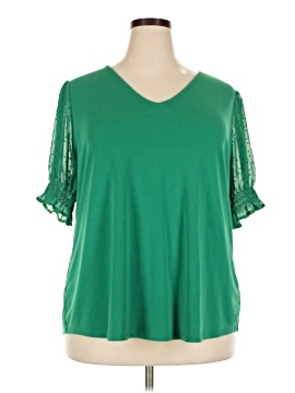 Adrianna Papell Short Sleeve Top