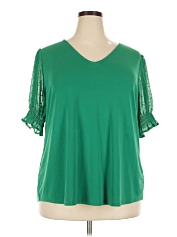 Adrianna Papell Short Sleeve Top (view 1)