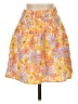 L Space 100% Viscose Floral Yellow Casual Skirt Size S - photo 1