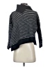ALLSAINTS Stripes Black Turtleneck Sweater Size XS - photo 1