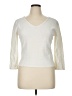 Etcetera Ivory 3/4 Sleeve Top Size XL - photo 1