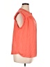 Maison d' Amelie 100% Polyester Orange Sleeveless Blouse Size XL - photo 4
