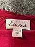 Simplee 100% Polyester Burgundy 3/4 Sleeve Blouse Size 2X - photo 7