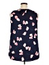 41Hawthorn 100% Polyester Blue Sleeveless Blouse Size 2X - photo 2
