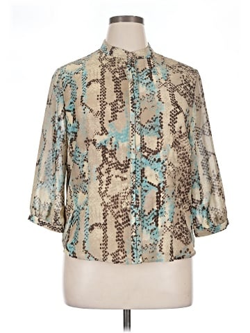 Coldwater Creek 3/4 Sleeve Blouse (view 1)