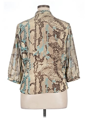 Coldwater Creek 3/4 Sleeve Blouse (view 2)