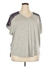 Pixley Gray Short Sleeve Top Size 2X - photo 1
