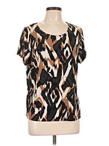 Laura Ashley Short Sleeve Blouse (view 1)