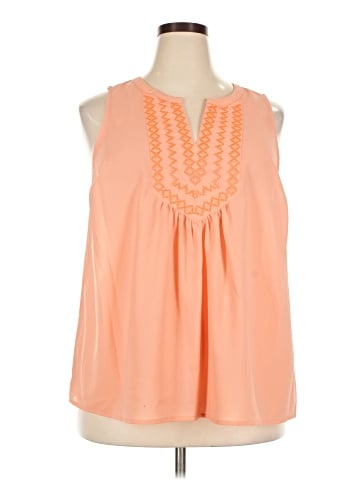 Market and Spruce Sleeveless Blouse (view 1)
