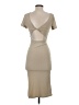 21 Saints Solid Tan Casual Dress Size XS - photo 2