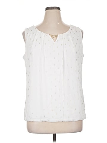 Sara Michelle Sleeveless Blouse (view 1)
