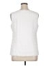 Sara Michelle 100% Polyester Ivory Sleeveless Blouse Size XL - photo 2