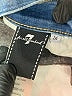7 For All Mankind Hearts Blue Jeans Size 26 waist - photo 5