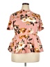 Shein Pink Short Sleeve Turtleneck Size XXXL - photo 1