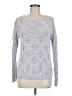 SONOMA life + style 100% Cotton Silver Pullover Sweater Size M - photo 1