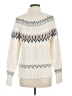 Nicole Miller Artelier Chevron-herringbone Ivory Pullover Sweater Size M - photo 2