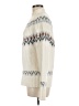 Nicole Miller Artelier Chevron-herringbone Ivory Pullover Sweater Size M - photo 5