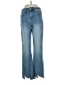 Mica Hearts Blue Jeans Size 25 waist - photo 1
