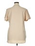 Timeson 100% Polyester Ivory Short Sleeve Blouse Size XL - photo 2