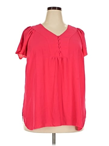 Market and Spruce Short Sleeve Blouse (view 1)
