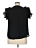 Antonio Melani Black Short Sleeve Blouse Size XL - photo 2
