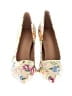 Unbranded Floral Ivory Heels Size EU 36 - photo 2