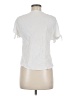 Blu Pepper White Short Sleeve Blouse Size M - photo 2