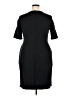 Lands' End Solid Black Casual Dress Size 18 - photo 2