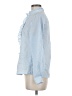 Unbranded 100% Polyester Blue Long Sleeve Blouse Size M - photo 5