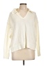 Old Navy Ivory Long Sleeve Blouse Size L - photo 1