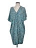 Peruvian Connection Teal Casual Dress Size XS - photo 1