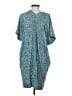 Peruvian Connection Teal Casual Dress Size XS - photo 2