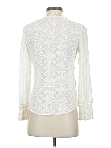 Rebecca Taylor Long Sleeve Silk Top (view 2)