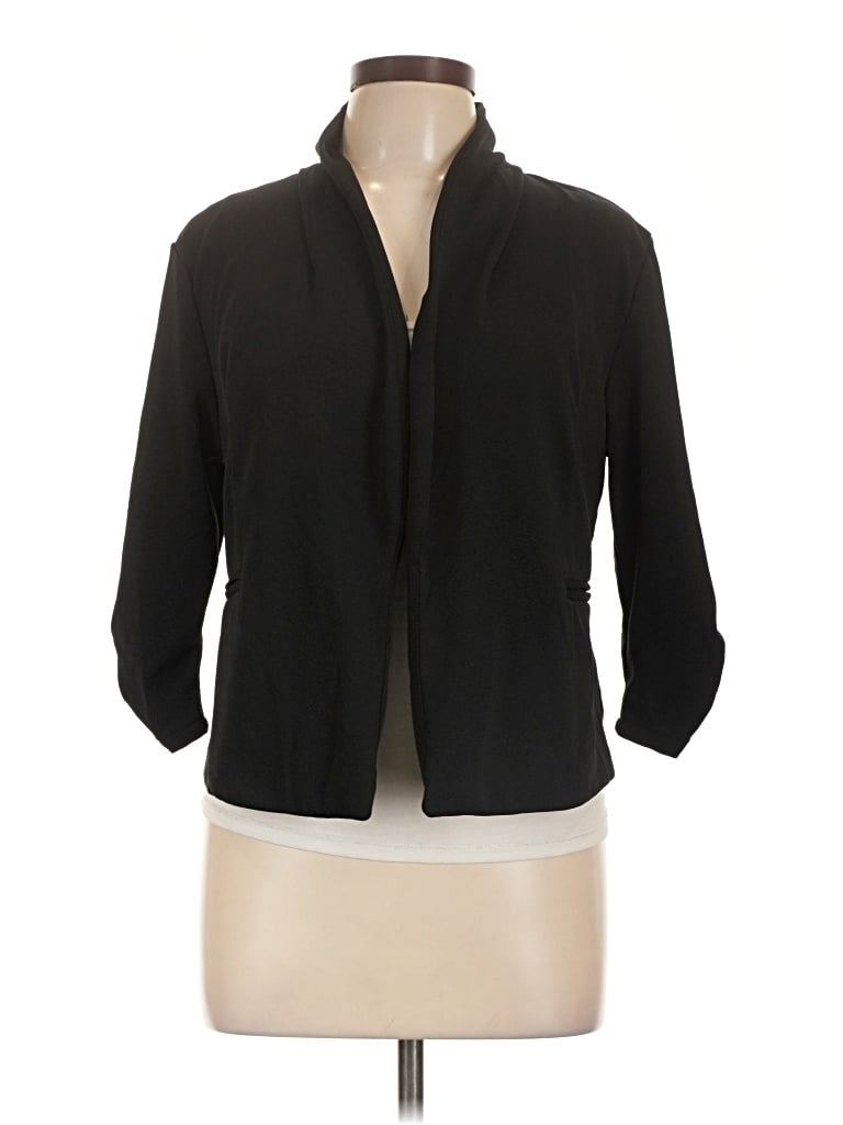 Pre-owned Maurices Blazer Jacket In Black