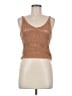 Lulus 100% Polyester Brown Tan Sleeveless Top Size M (estimated) - photo 1