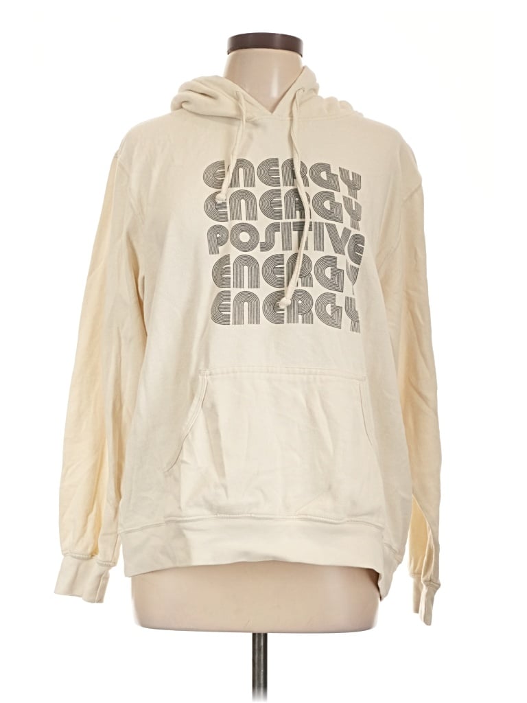 Pre-owned Sub_urban Riot Pullover Hoodie In Ivory
