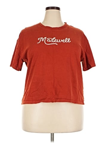 Madewell Embroidered Madewell Easy Crop Tee (view 1)