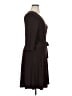 AGB Solid Brown Casual Dress Size 14 - photo 4