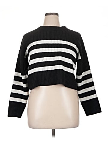 Pink Rose Pullover Sweater (view 1)