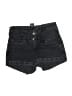 Target Black Denim Shorts Size 4 - photo 1