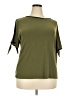 TWO by Vince Camuto Green Short Sleeve Top Size XXL - photo 1