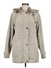 Liz Claiborne 100% Polyester Ivory Raincoat Size M (petite) - photo 1
