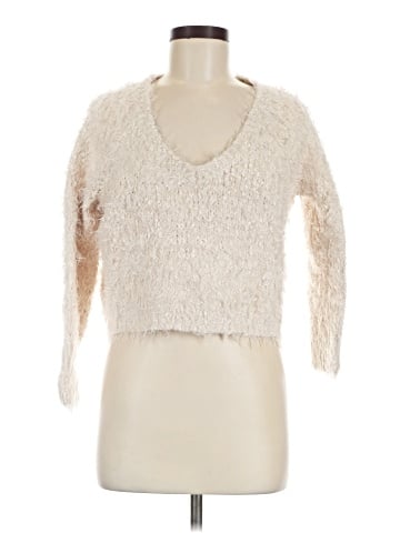 Knitted & Knotted Pullover Sweater (view 1)