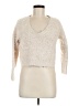 Knitted & Knotted Ivory Pullover Sweater Size M - photo 1