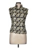 Casual Corner 100% Polyester Gold Sleeveless Blouse Size M - photo 1