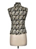 Casual Corner 100% Polyester Gold Sleeveless Blouse Size M - photo 2