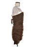 Zara Solid Brown Cocktail Dress Size M - photo 4