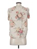 Joie 100% Silk Ivory Short Sleeve Silk Top Size S - photo 2